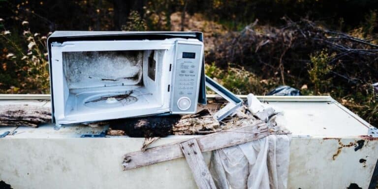 What is the easiest way to clean a microwave?
