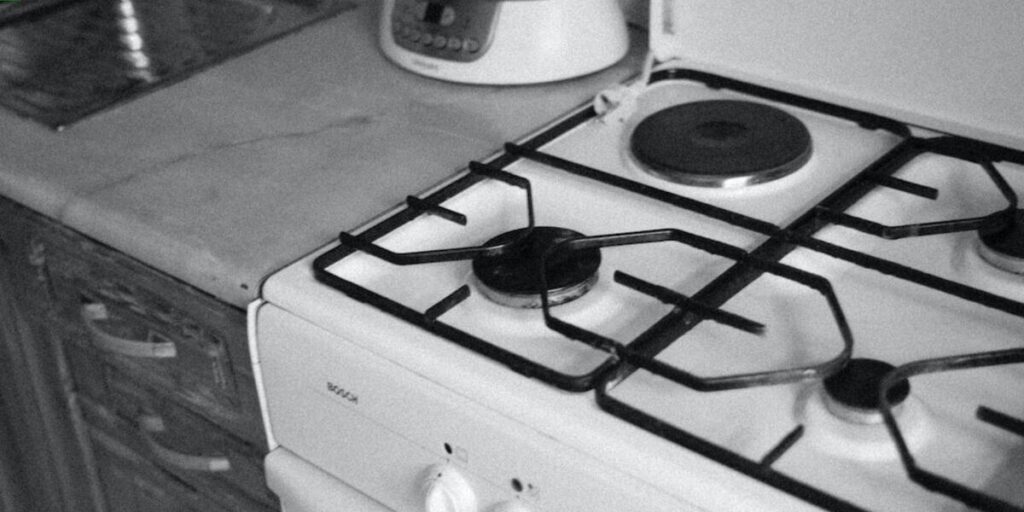 What is the thing on the wall above the stove? Combi Oven