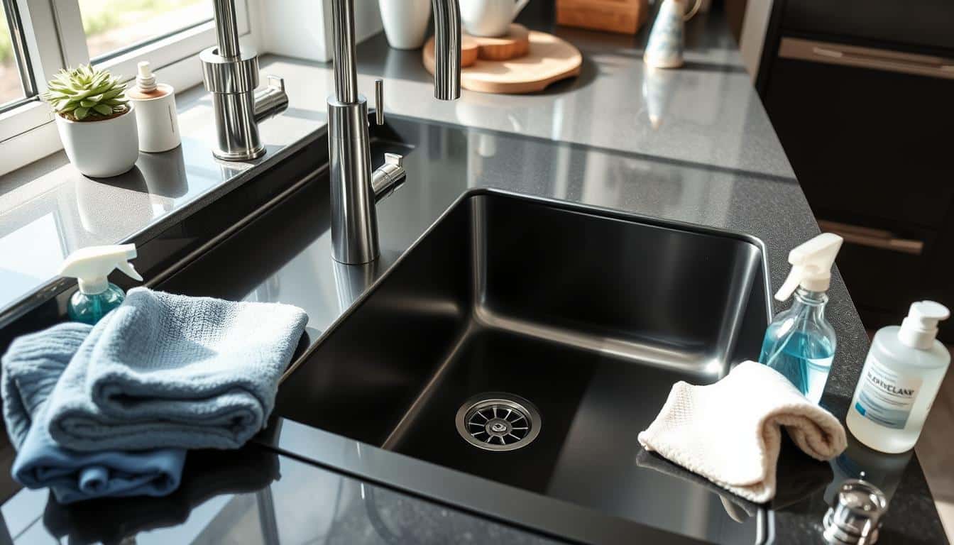 Restoring Black Stainless Steel Sinks