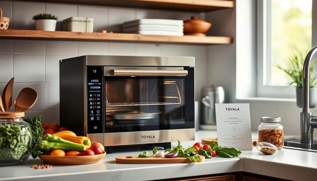 setting up Tovala oven